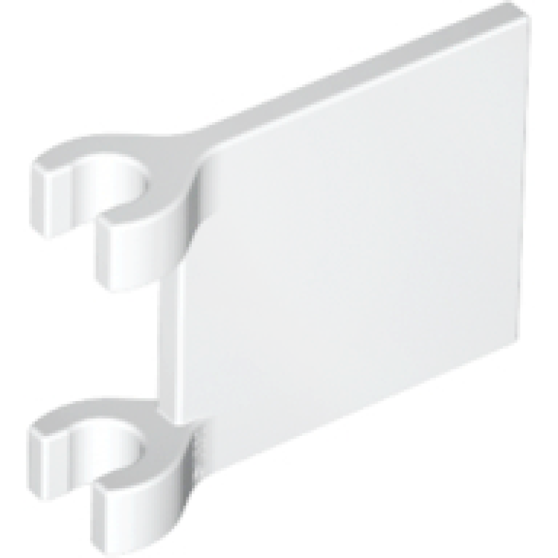 Vlag 2x2 vierkant White